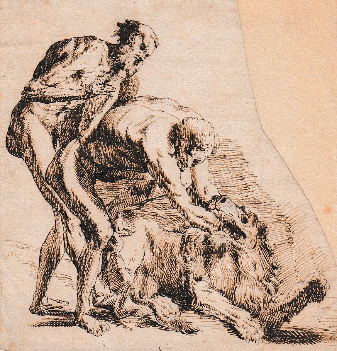 SAMSON TUANT LE LION