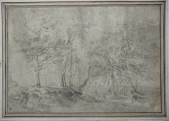 JEAN-BAPTISTE HUET paysage de sous bois