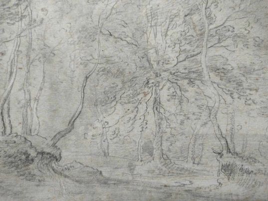 JEAN-BAPTISTE HUET paysage de sous bois