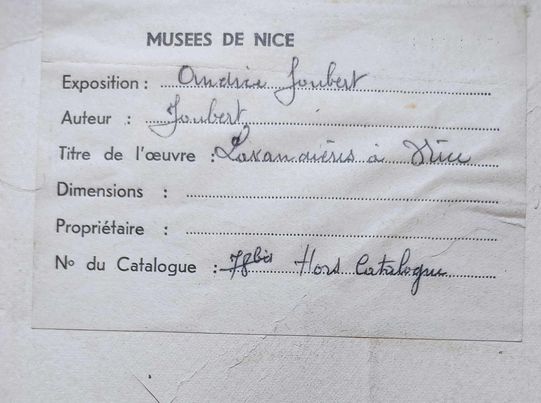 ANDREE MARGUERITE JOUBERT 1894-1959 Lavandières a Nice