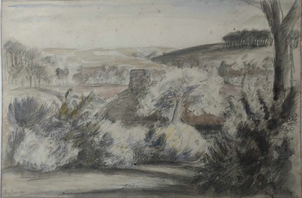 JEAN FRELAUT 1879-1954 Paysage