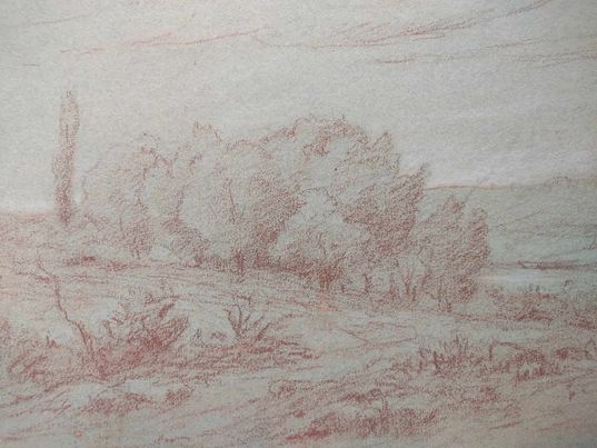 JEAN ALEXIS ACHARD 1807-1884 Paysage