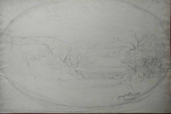 François-Auguste Ravier 1814-1895 Paysage