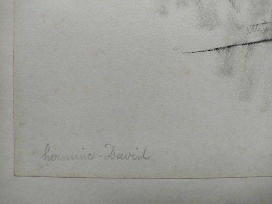 HERMINE DAVID 1886-1970 ruelle animée
