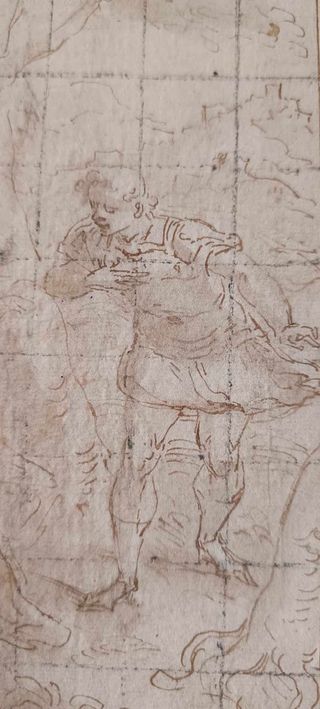 GIOVANNI BATTISTA PAGGI 1554-1627 Céphale et Procris