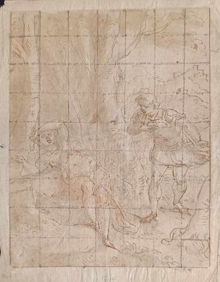 GIOVANNI BATTISTA PAGGI 1554-1627 Céphale et Procris