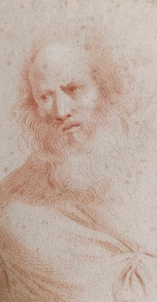 GIOVANNI FRANCESCO BARBIERI 1591-1666 Moise tenant les tables de la loi