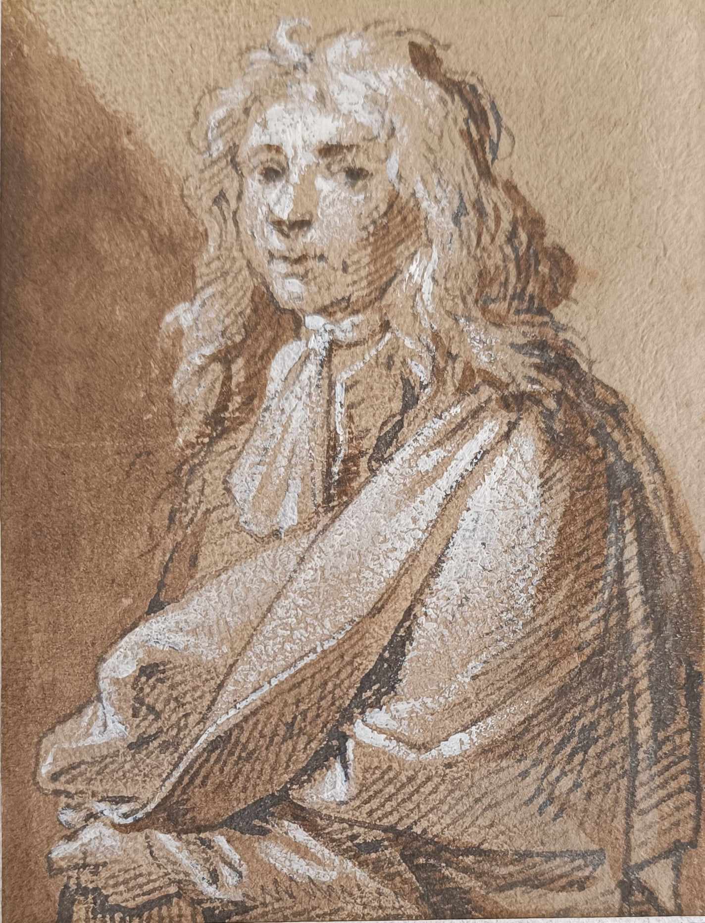 ECOLE HOLLANDAISE DU XVII EME PORTRAIT D'HOMME
