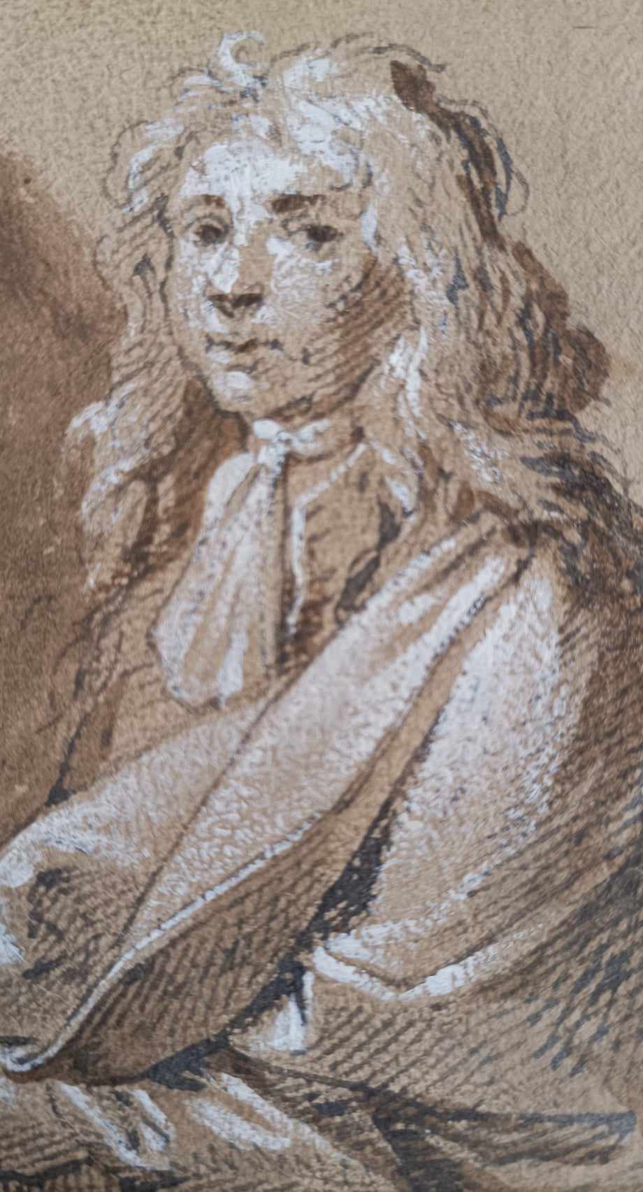 ECOLE HOLLANDAISE DU XVII EME PORTRAIT D'HOMME