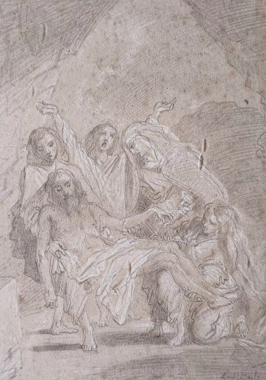 LOUIS BOULANGER- Déposition du Christ