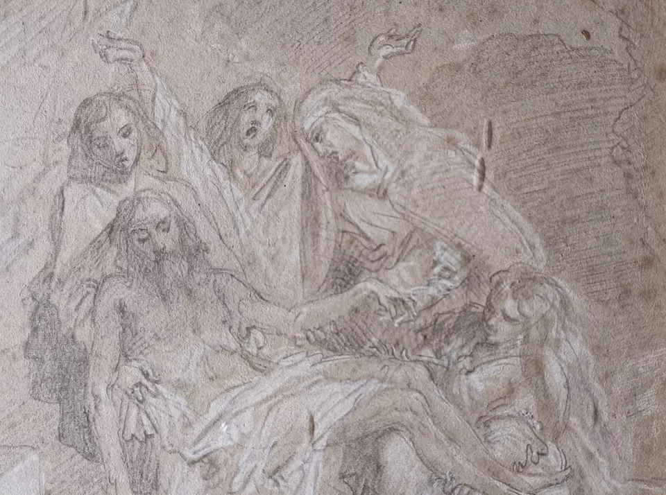 LOUIS BOULANGER- Déposition du Christ