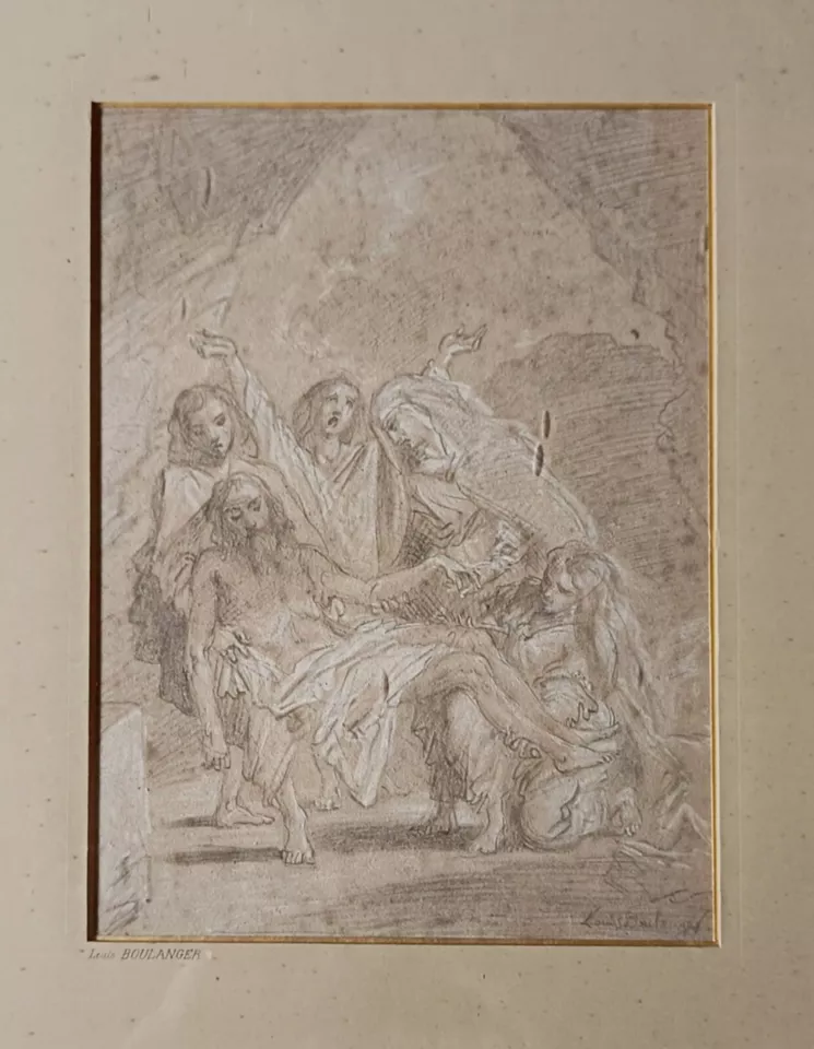 LOUIS BOULANGER- Déposition du Christ