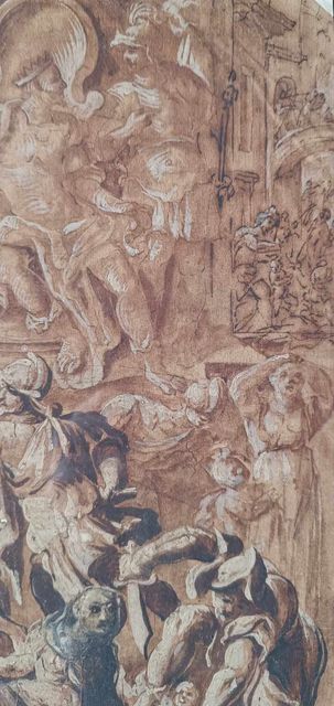 ECOLE ITALIENNE DU XVIè - Massacre des innocents