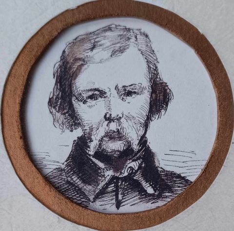PORTRAIT MEDAILLON DE Jean David D'Angers