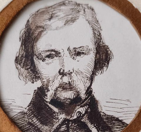 PORTRAIT MEDAILLON DE Jean David D'Angers