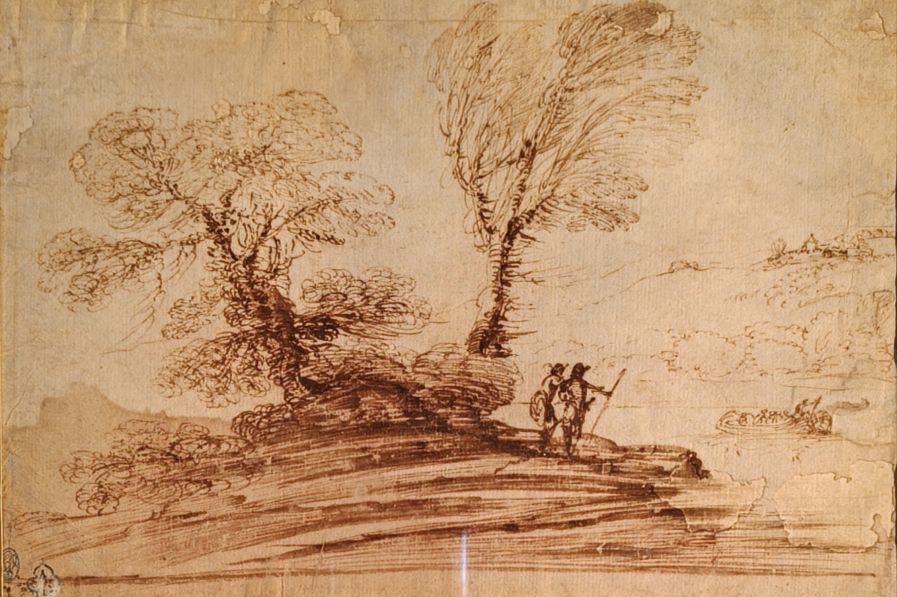 GIOVANNI FRANCESCO BARBIERI- paysage