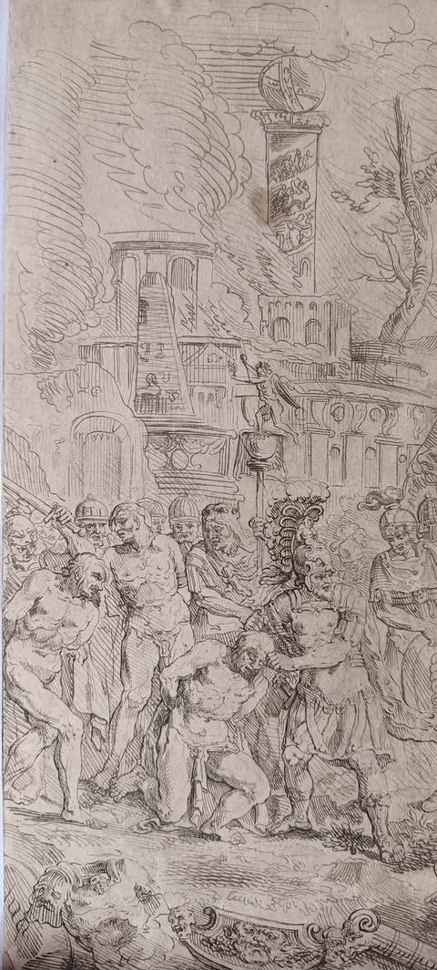 ECOLE FRANCAISE DU XVIIe -François Boitard 1670-1715-attribué a 