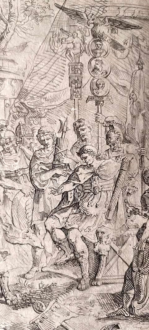 ECOLE FRANCAISE DU XVIIe -François Boitard 1670-1715-attribué a 