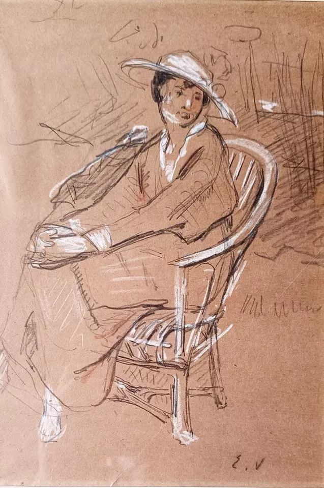 EDOUARD VUILLARD- Portrait de Madame Hessel
