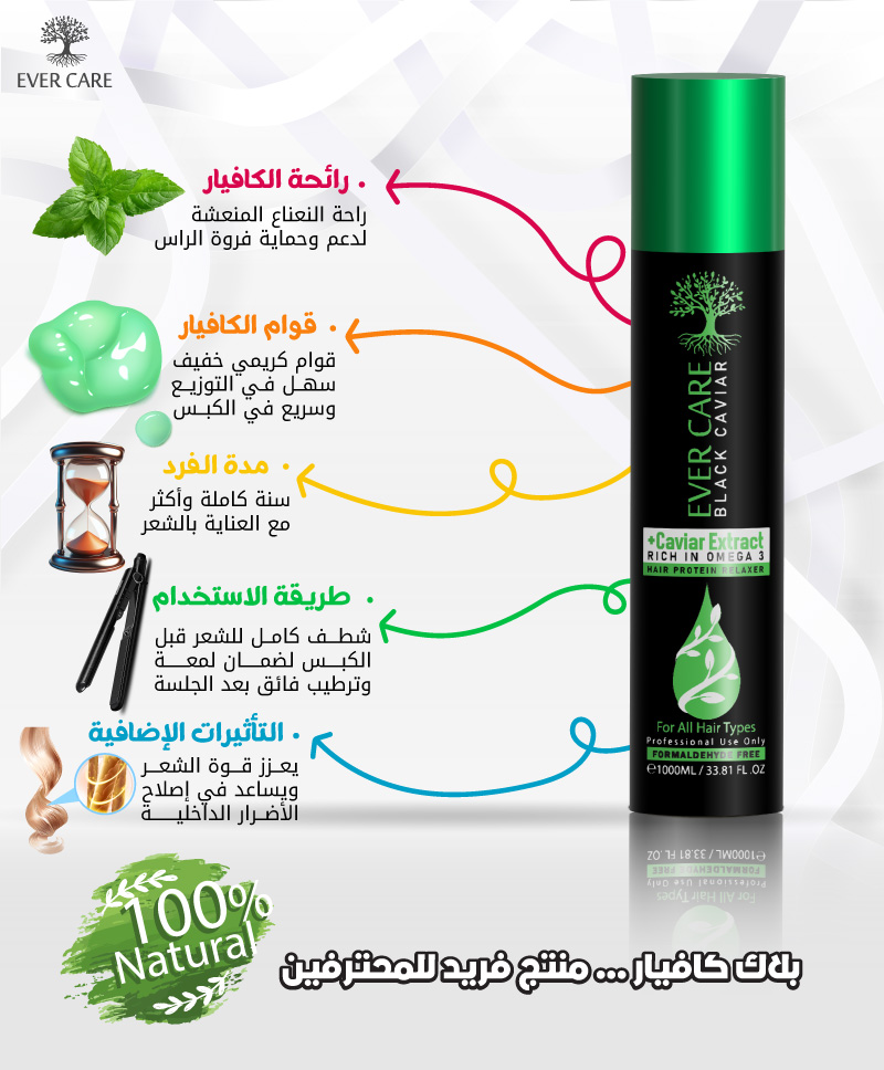 بروتين بلاك كافيار