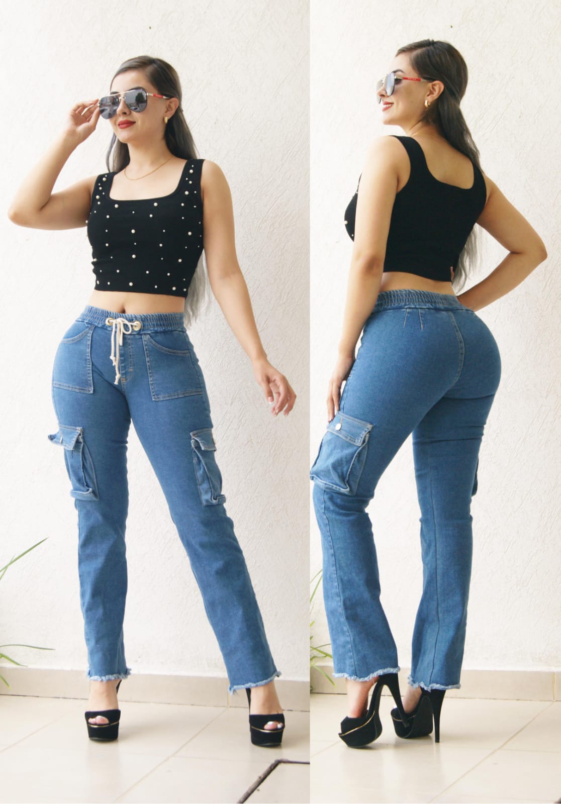 JEANS CON BOLSAS