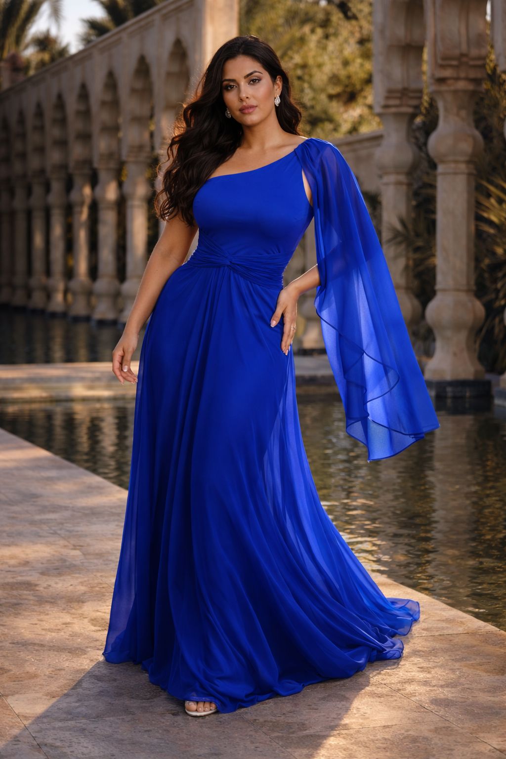 VESTIDO LARGO DE GALA 