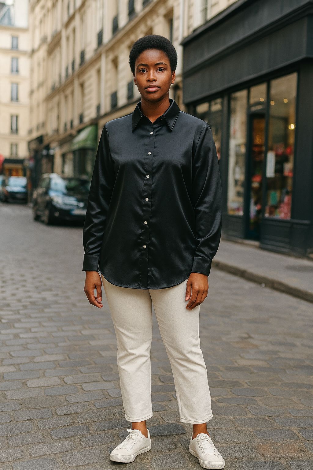 Blusa Satén 