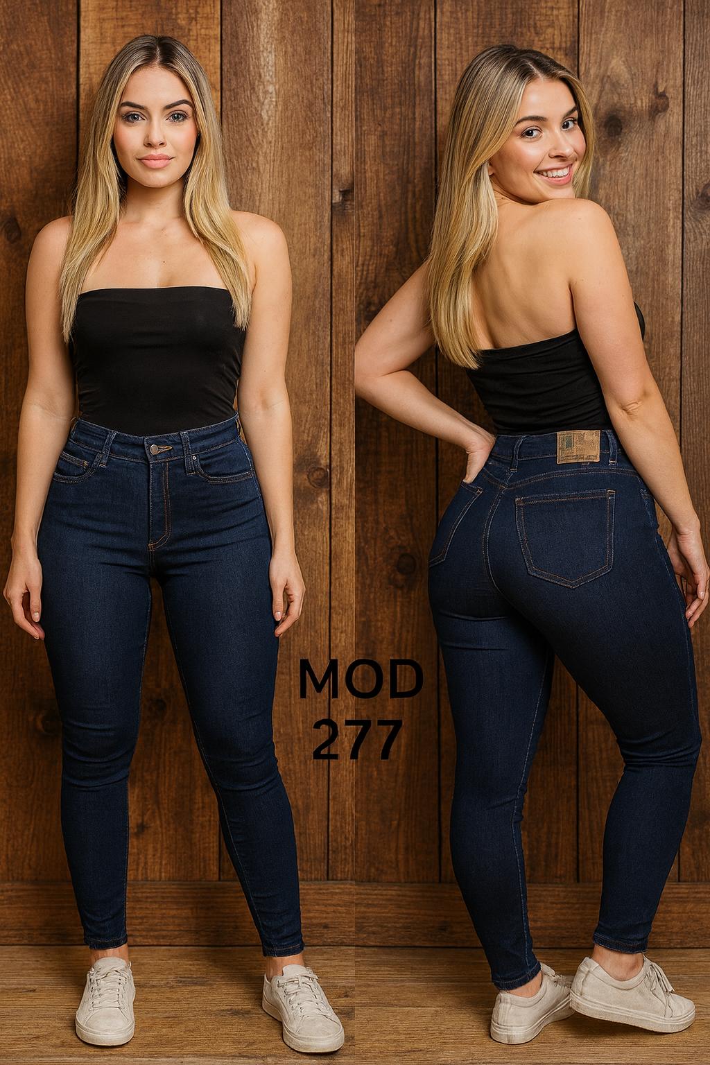 JEANS MEZCLILLA ENTUBADO