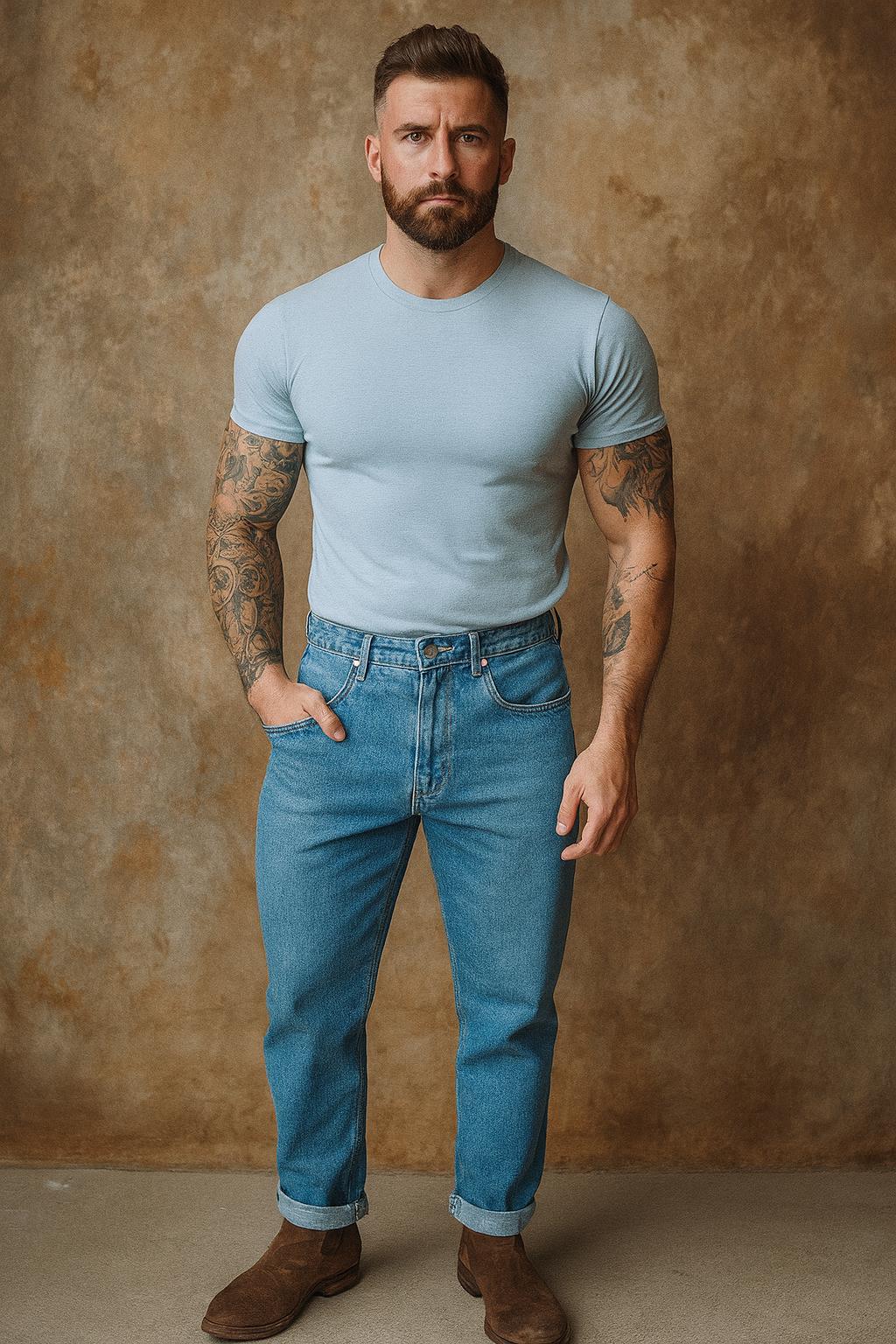 Pantalón de mezclilla 