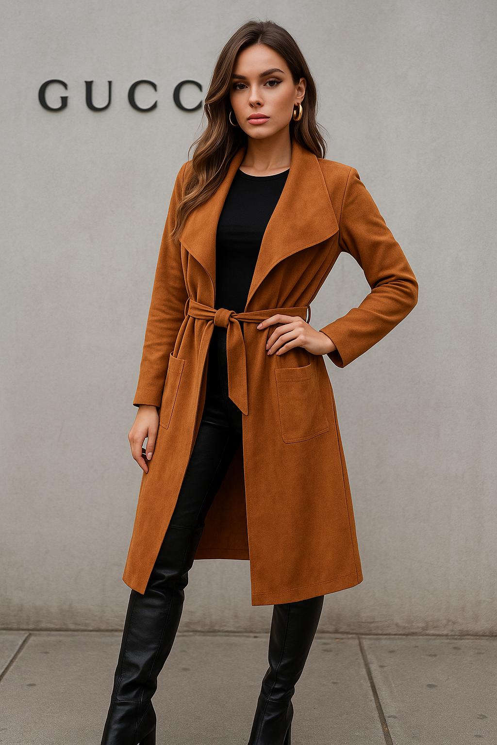 Abrigo Largo Camel