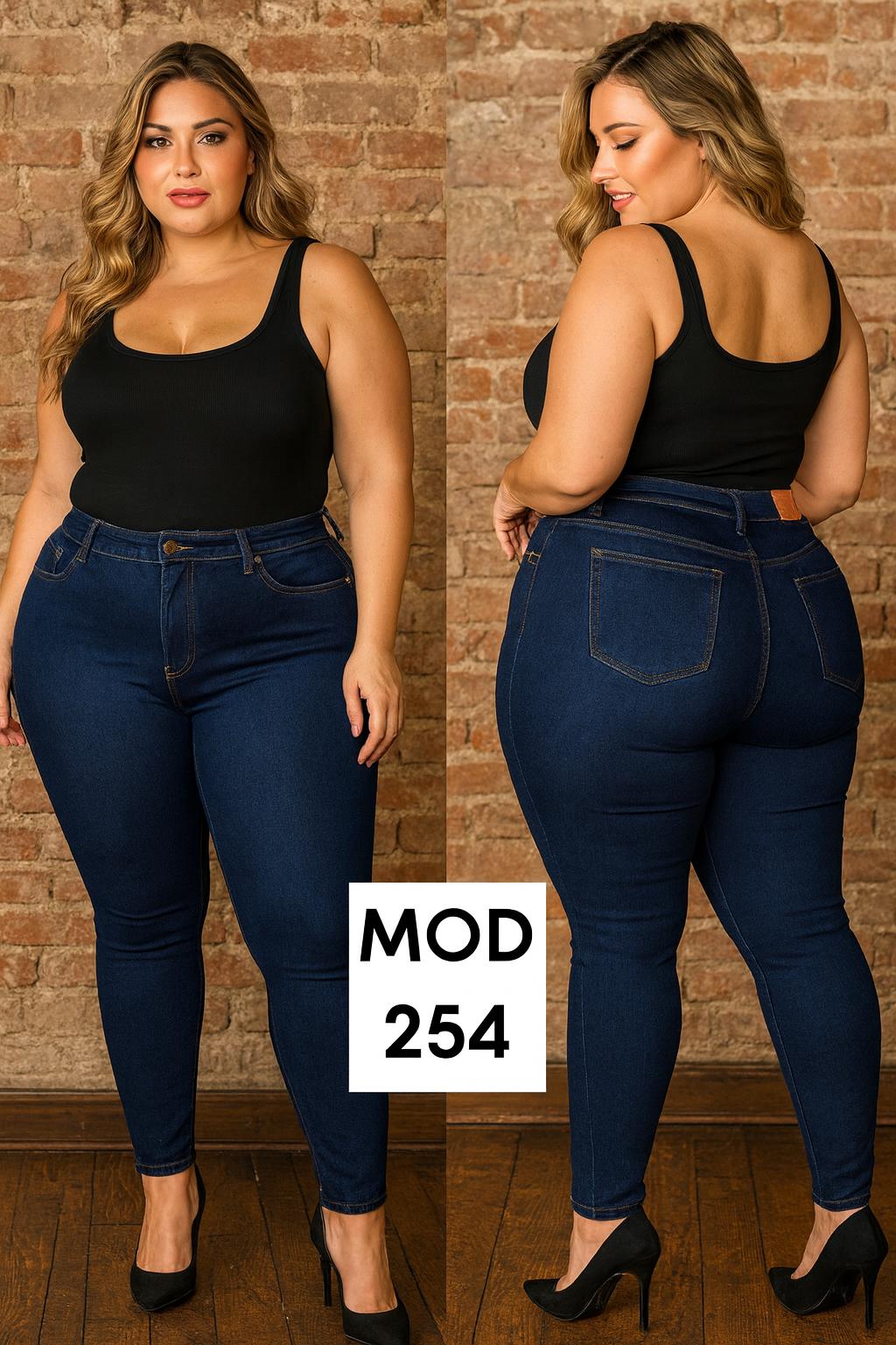 JEANS MEZCLILLA CURVY 
