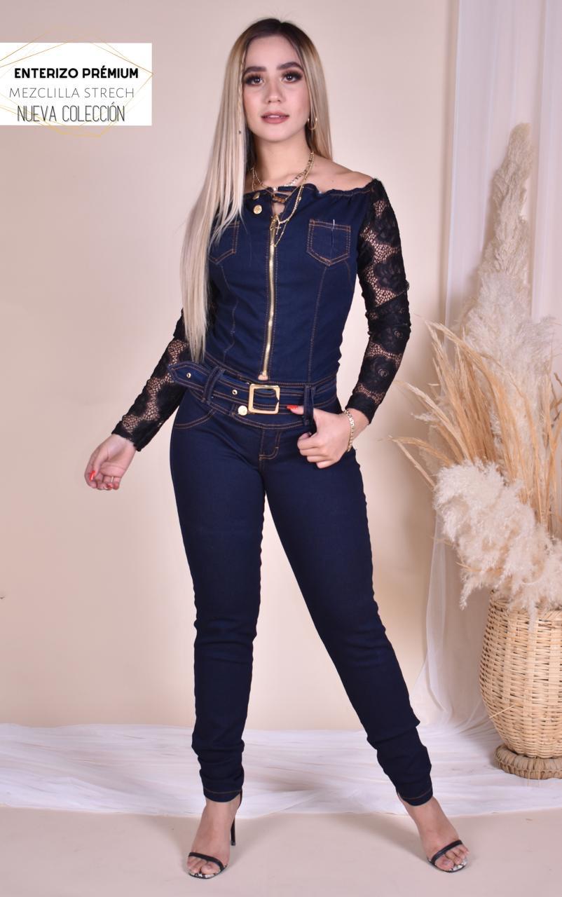 Enterizo de Mezclilla Stretch
