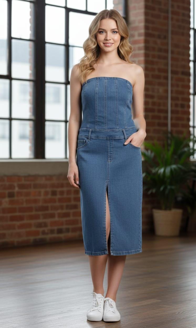 Vestido de mezclilla