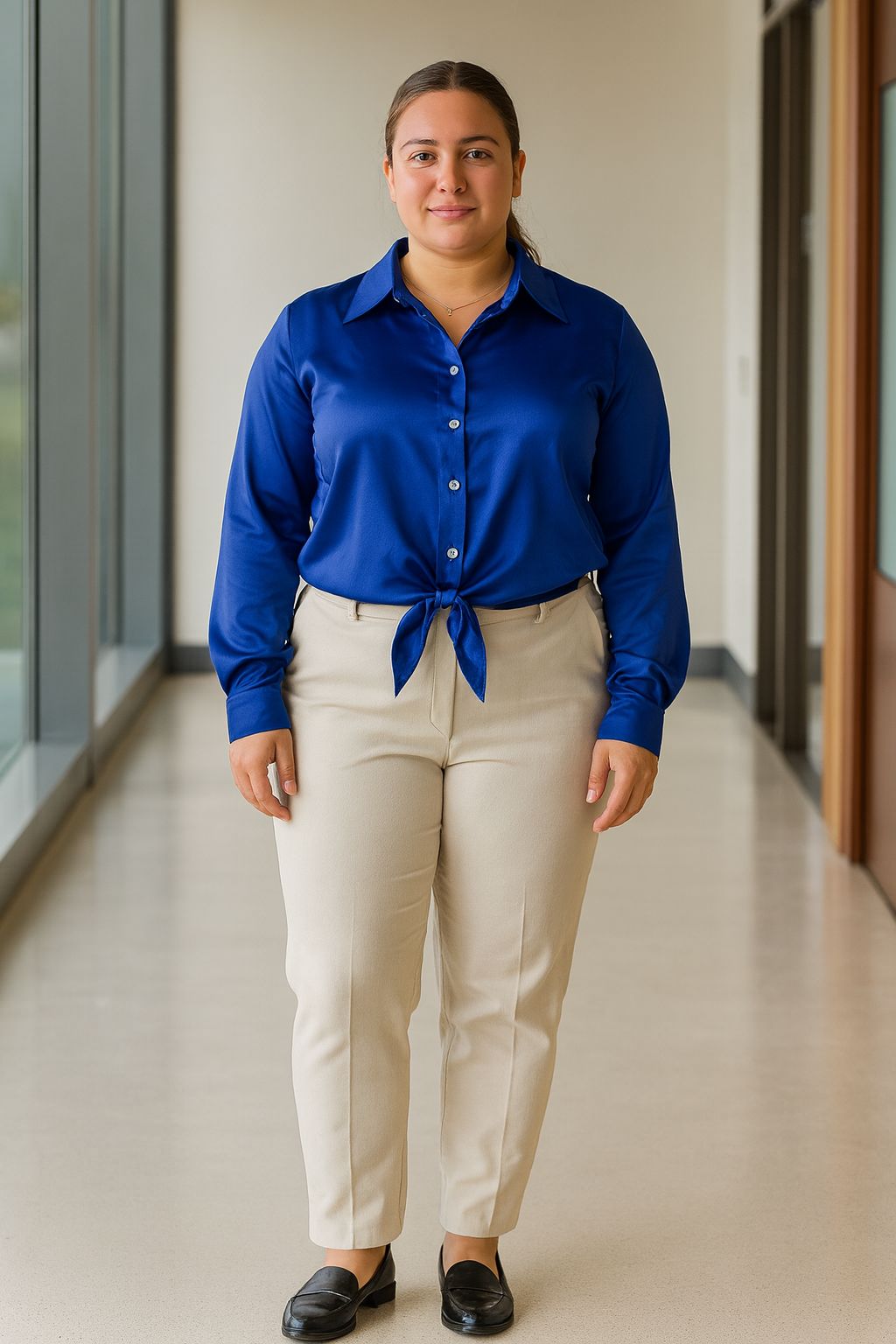 Blusa Satén 