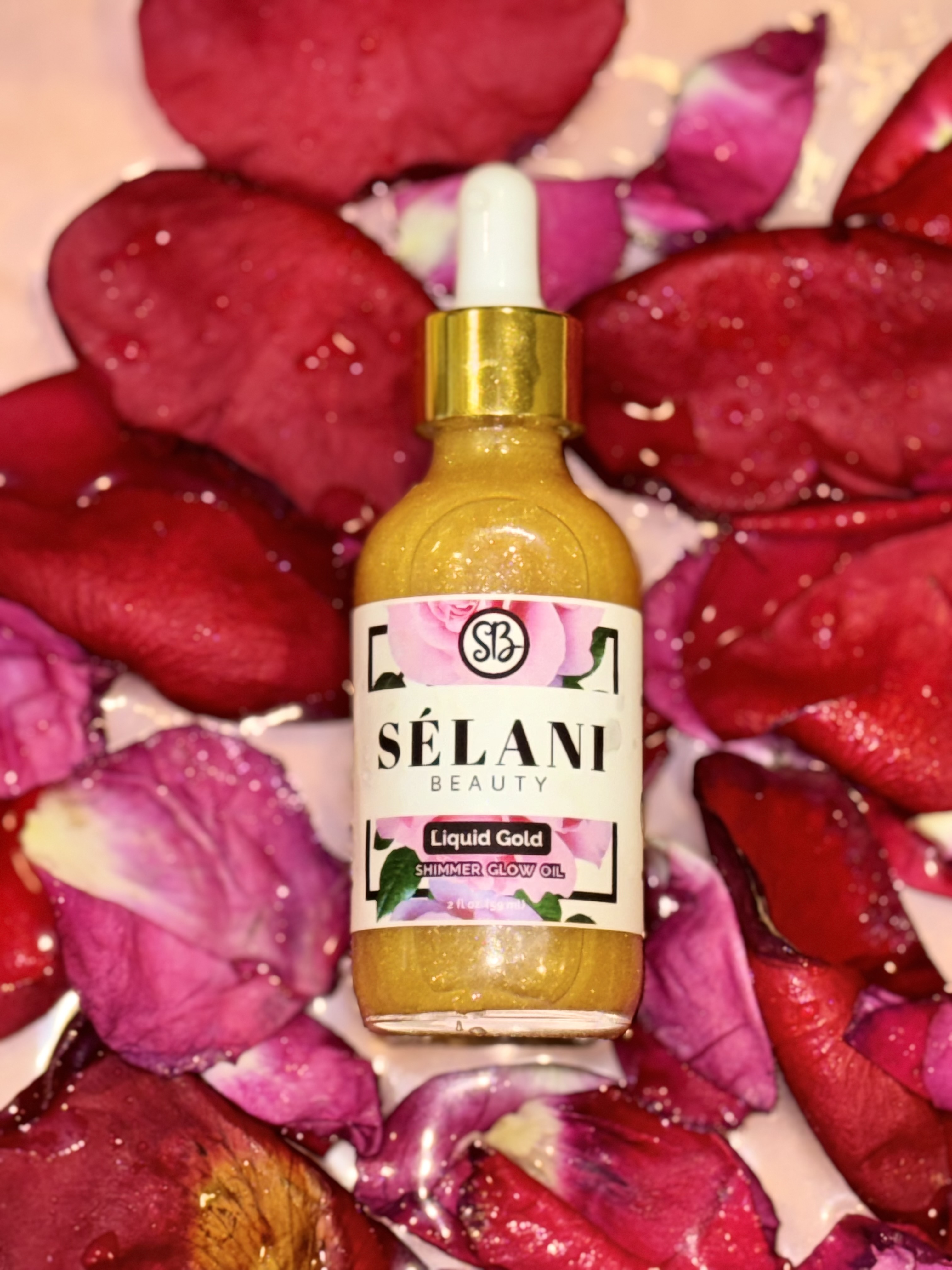 Liquid Gold Shimmer Glow Oil