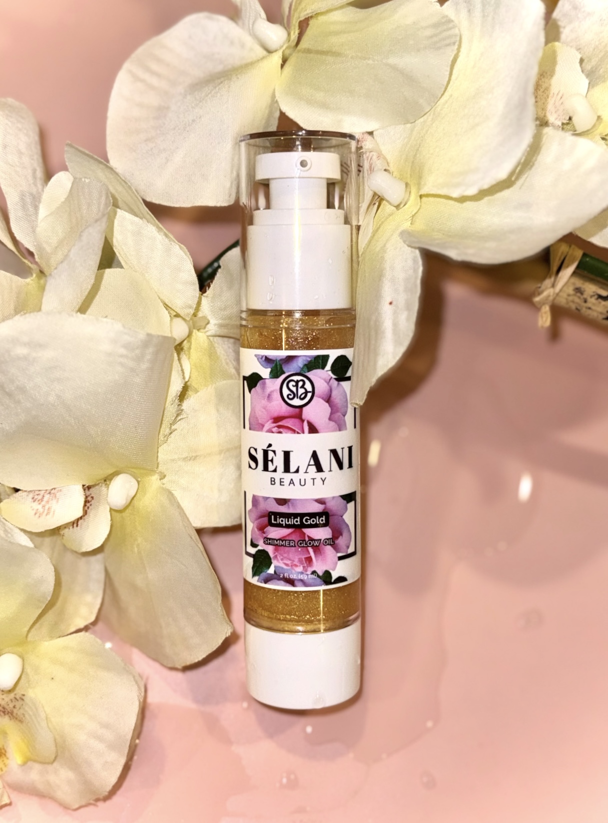 Liquid Gold Shimmer Glow Oil