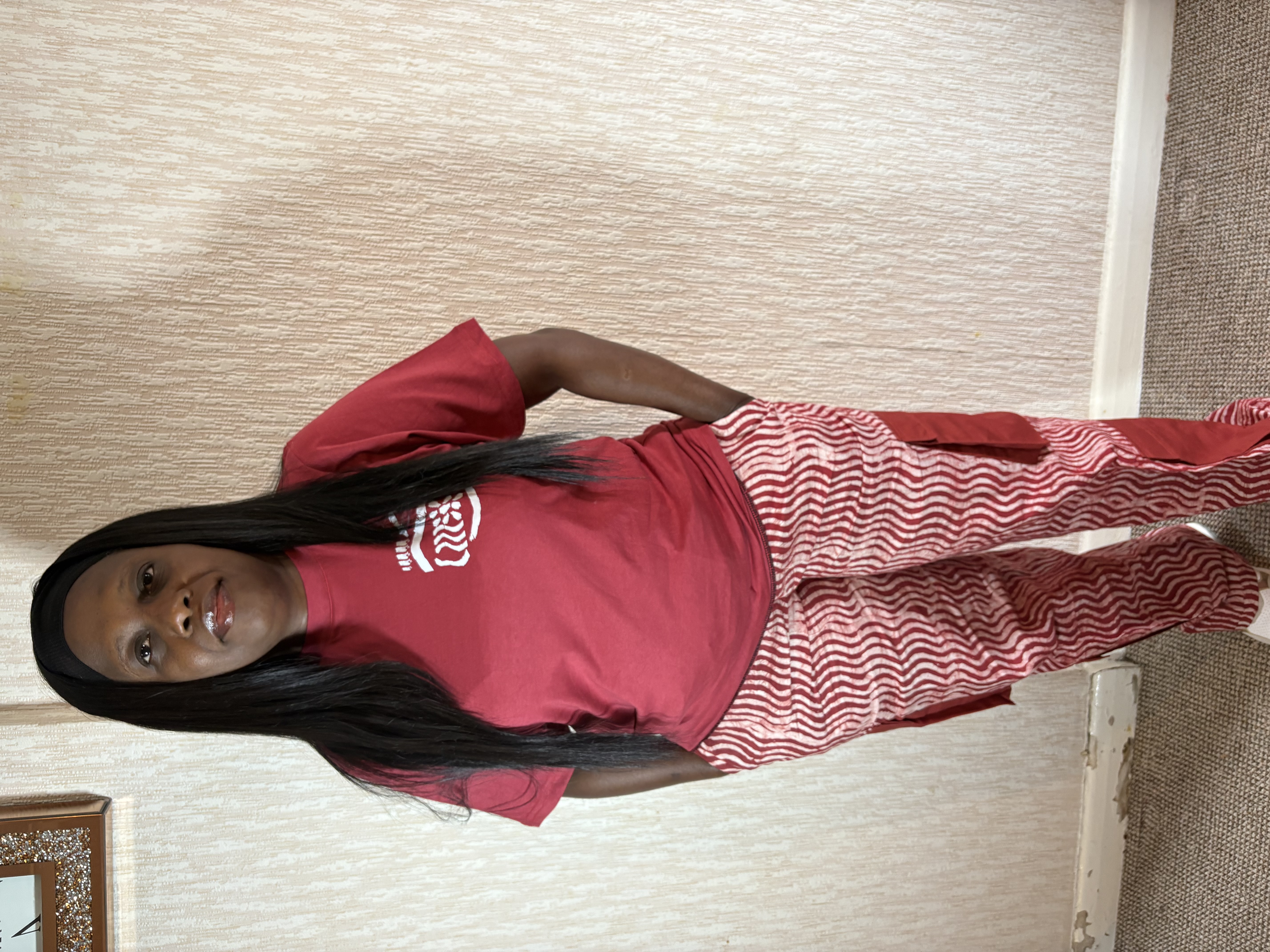 Patterned Women's Outfit