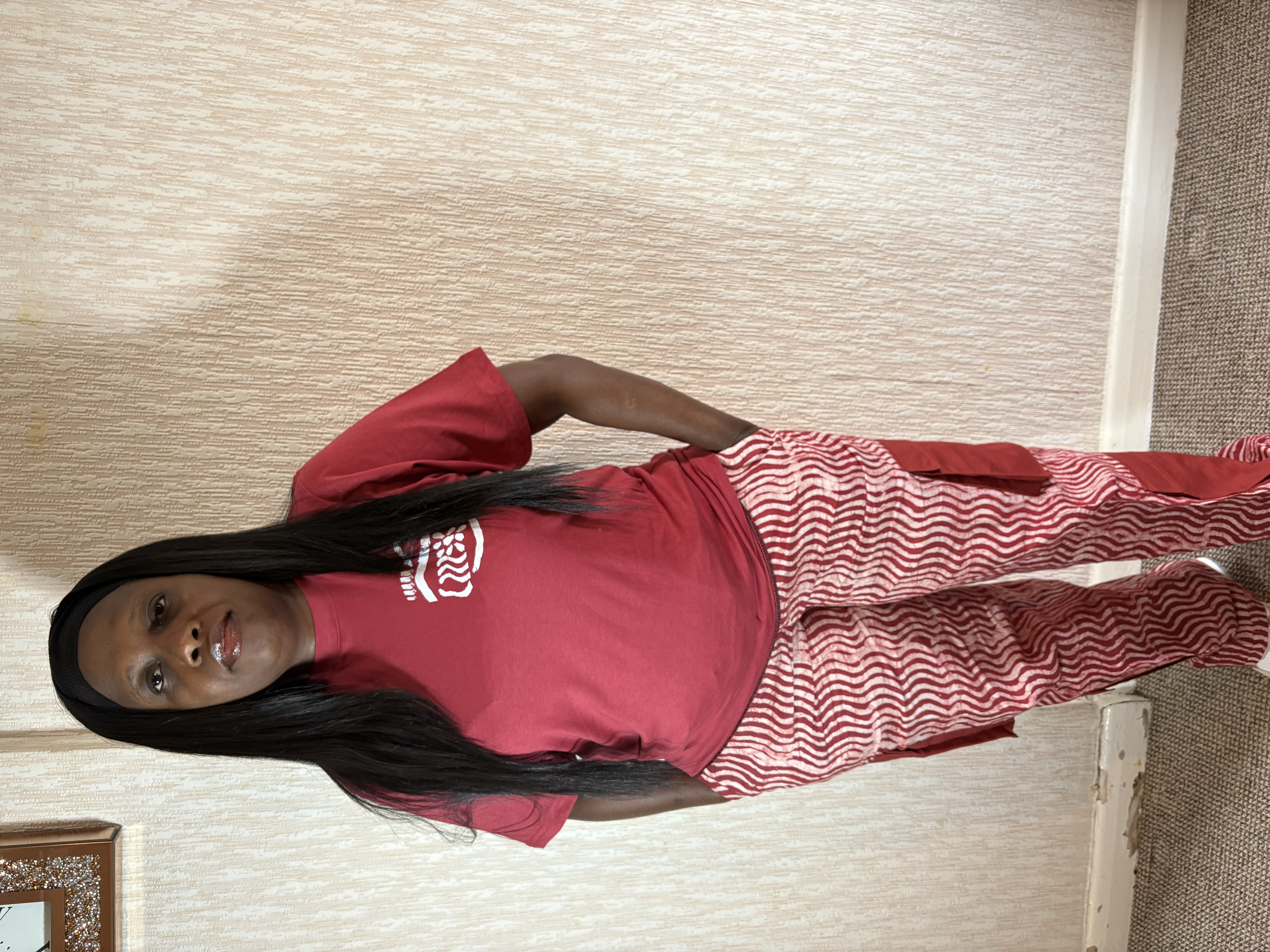 Patterned Women's Outfit