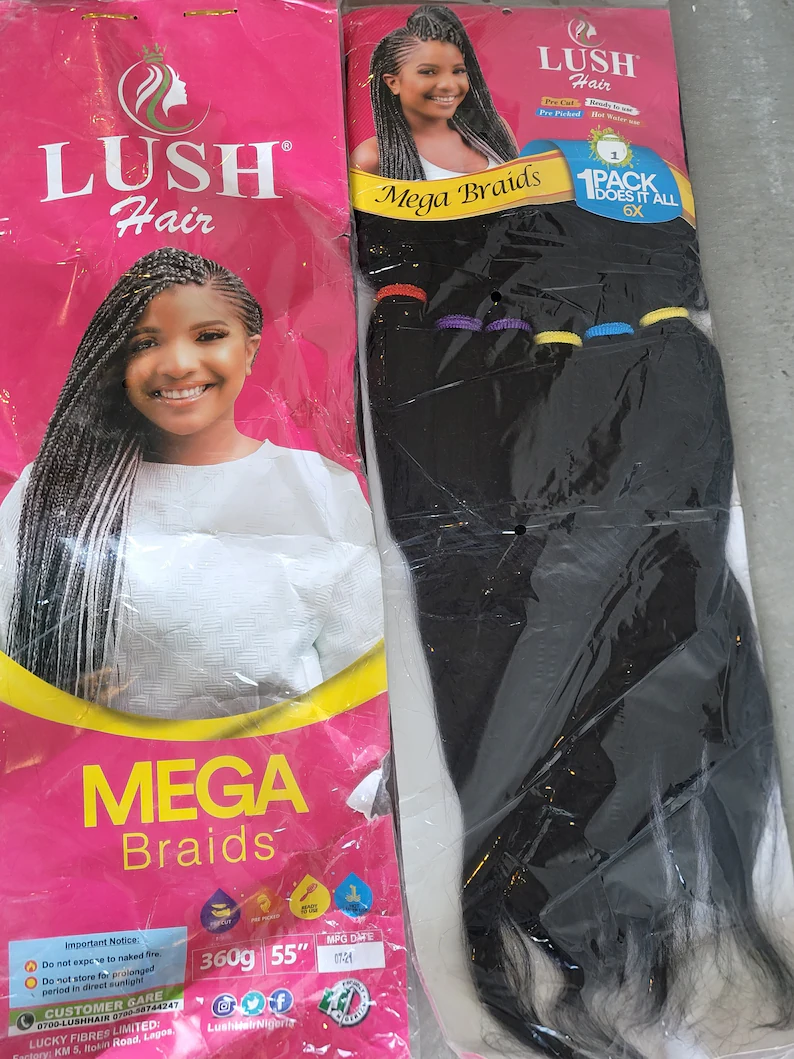 Lush Hair Mega Braids