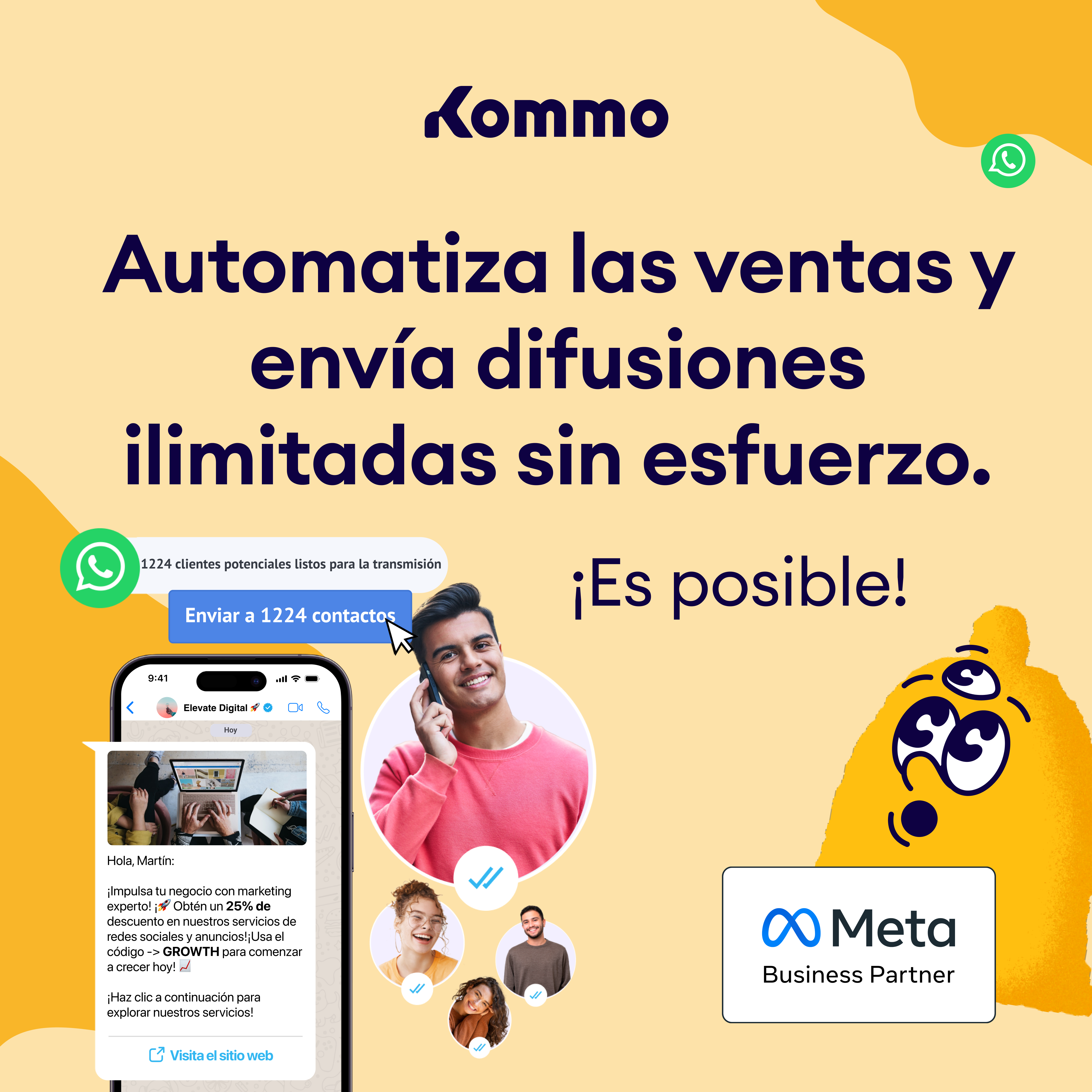 CRM Kommo | Automatización de ventas