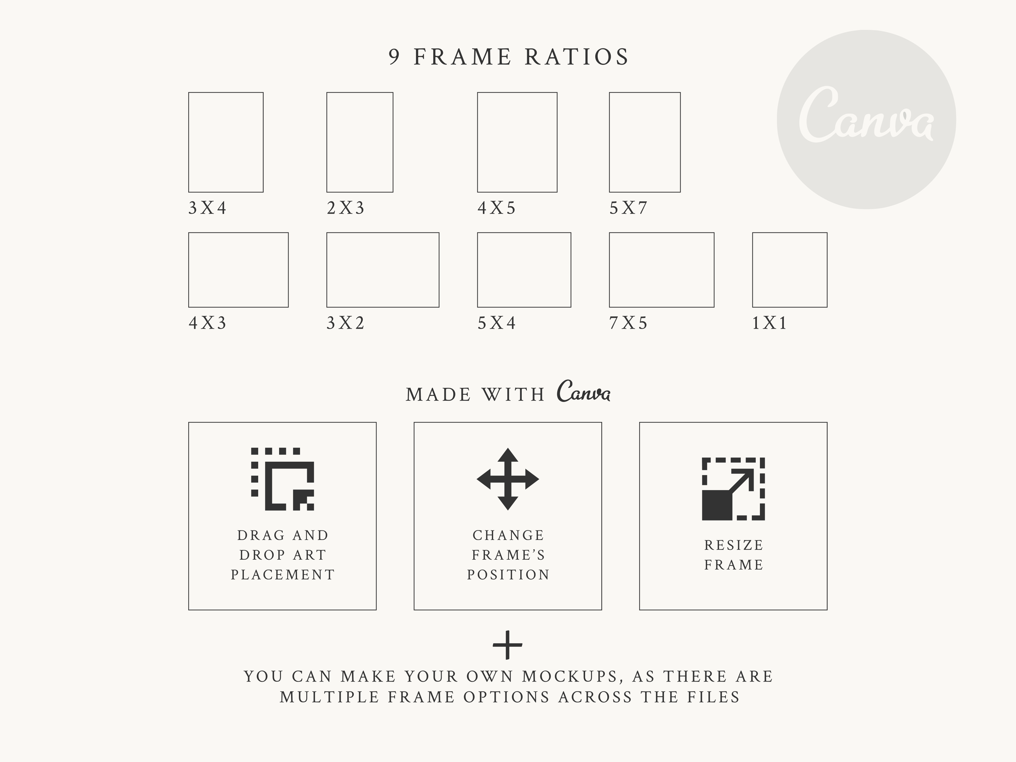 Nordic Style Interior Mockups Bundle