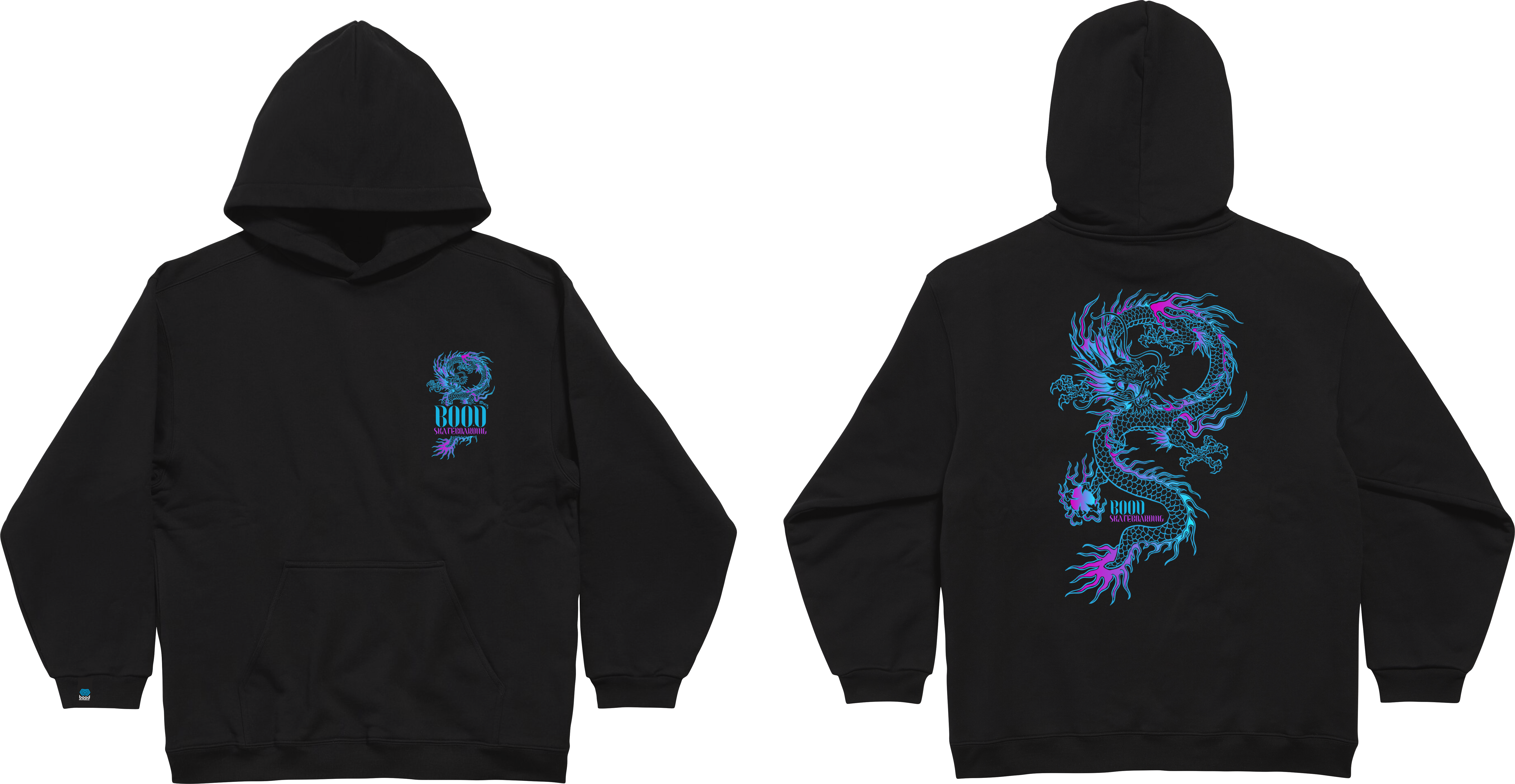 HOODIE " DRAGON JADE" BOOD