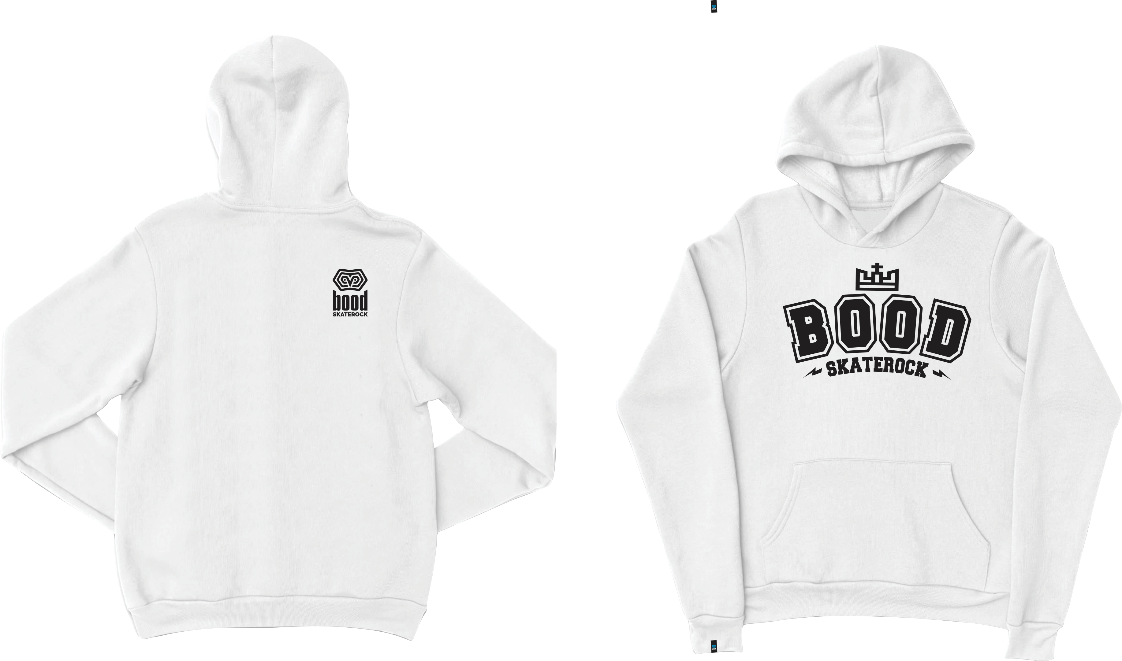 HOODIE "BRONX" BOOD Textura gamuza