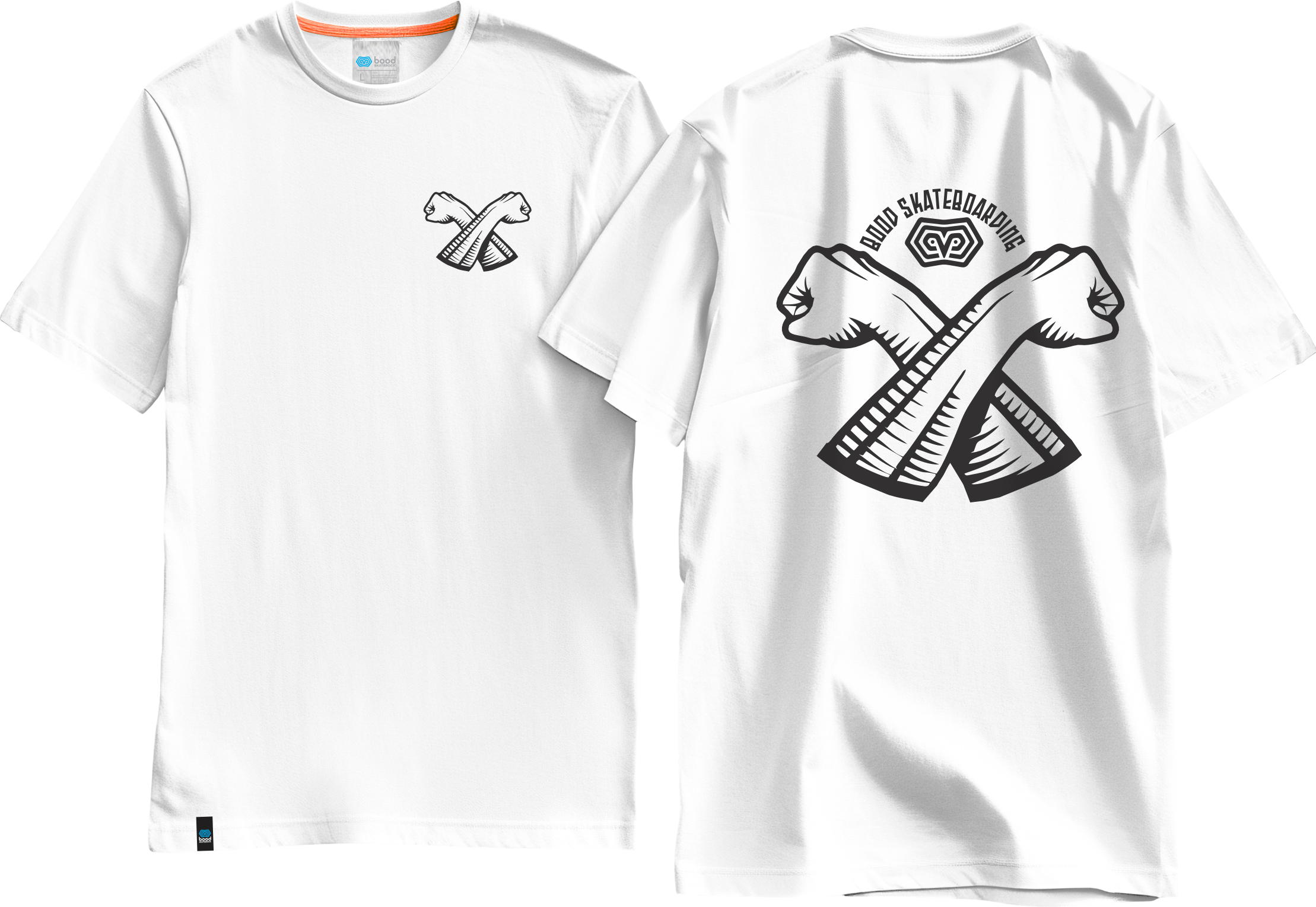 REMERA HOMIES BOOD SKATEROCK