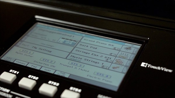 Korg Pa300 Professional Arranger Keyboard (display unit)