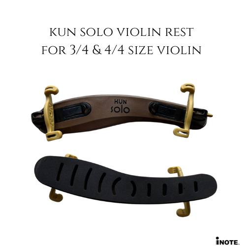 Kun Solo Violin Rest for 3/4 & 4/4 Size Violin