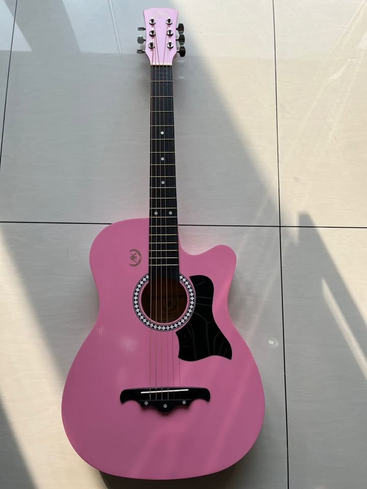 A&K GUITAR AK 010C (Pink) with bag