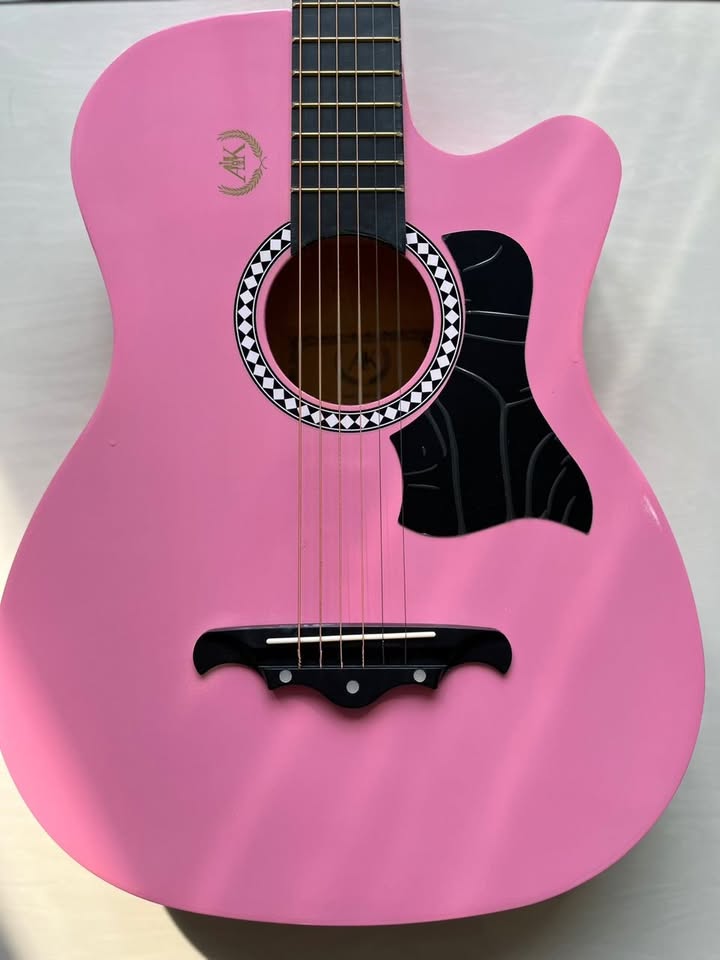 A&K GUITAR AK 010C (Pink) with bag