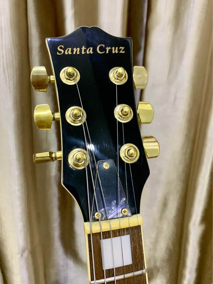Vintage Santa Cruz Semi Hollow Body Archtop Guitar