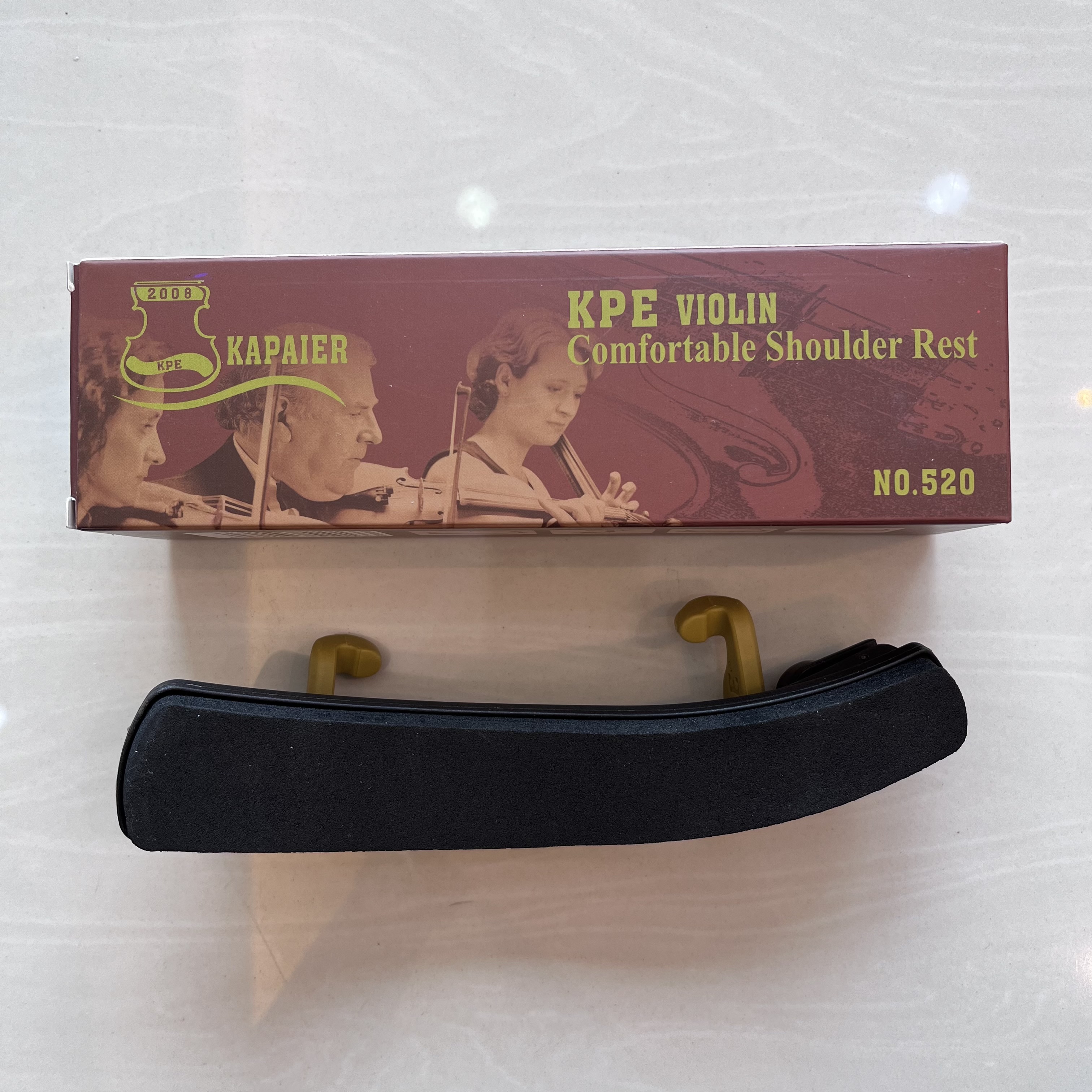 Kapaier KPE Violin Comfortable Shoulder Rest No. 520 Collapsible Violin 1/2 size